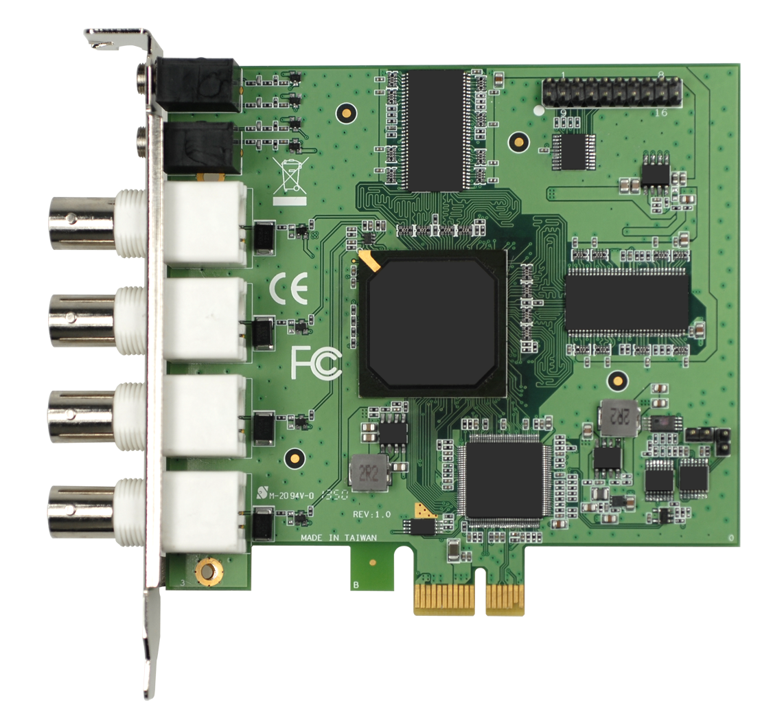4-Channel PCIe HW Video Capture Card with SDK